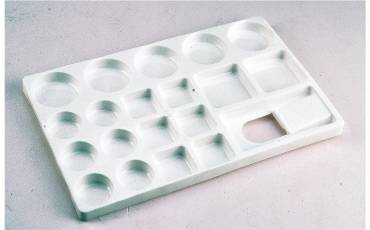 Colour Mixing Palltte Mayur-2054 Small 10.25x6.25 INCH Colour Mixing Palltte Mayur-2054 Small 10.25x6.25 INCH