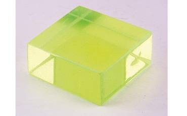 Paper Weight Acrylic Sheet Transparent 5x5x2.5 CM